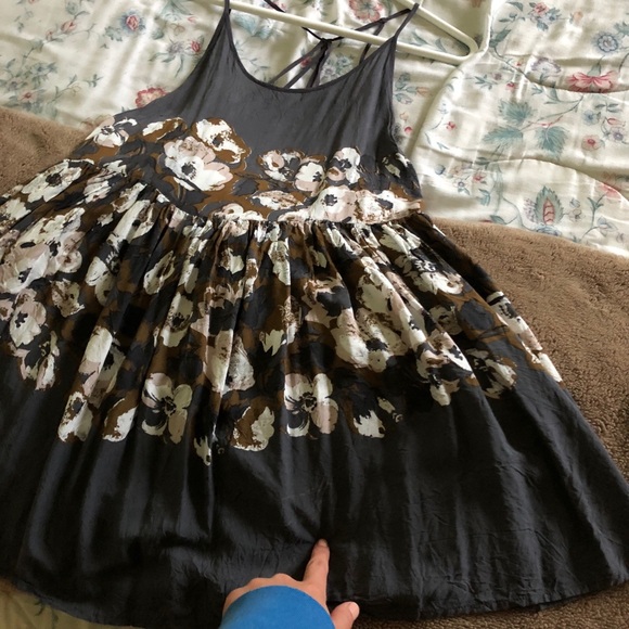 ❌SOLD❌ Fp Grey Strappy dress - Picture 5 of 5